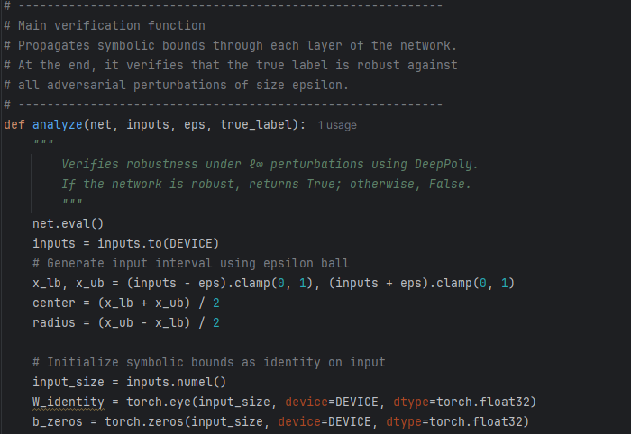 DL Robustness Verifier